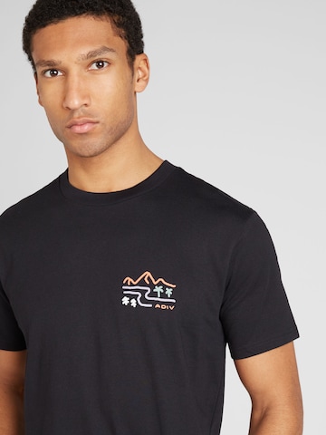 T-Shirt 'PANORAMA' BILLABONG en noir