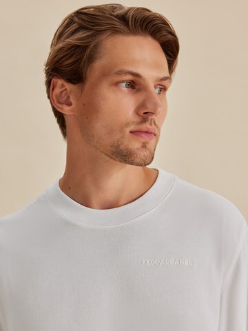 T-Shirt 'Simeon' DAN FOX APPAREL en blanc