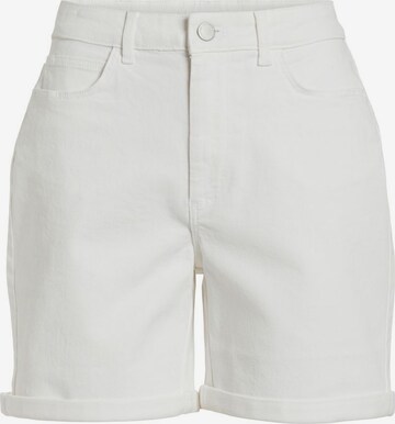 VILA Regular Jeans in White: front