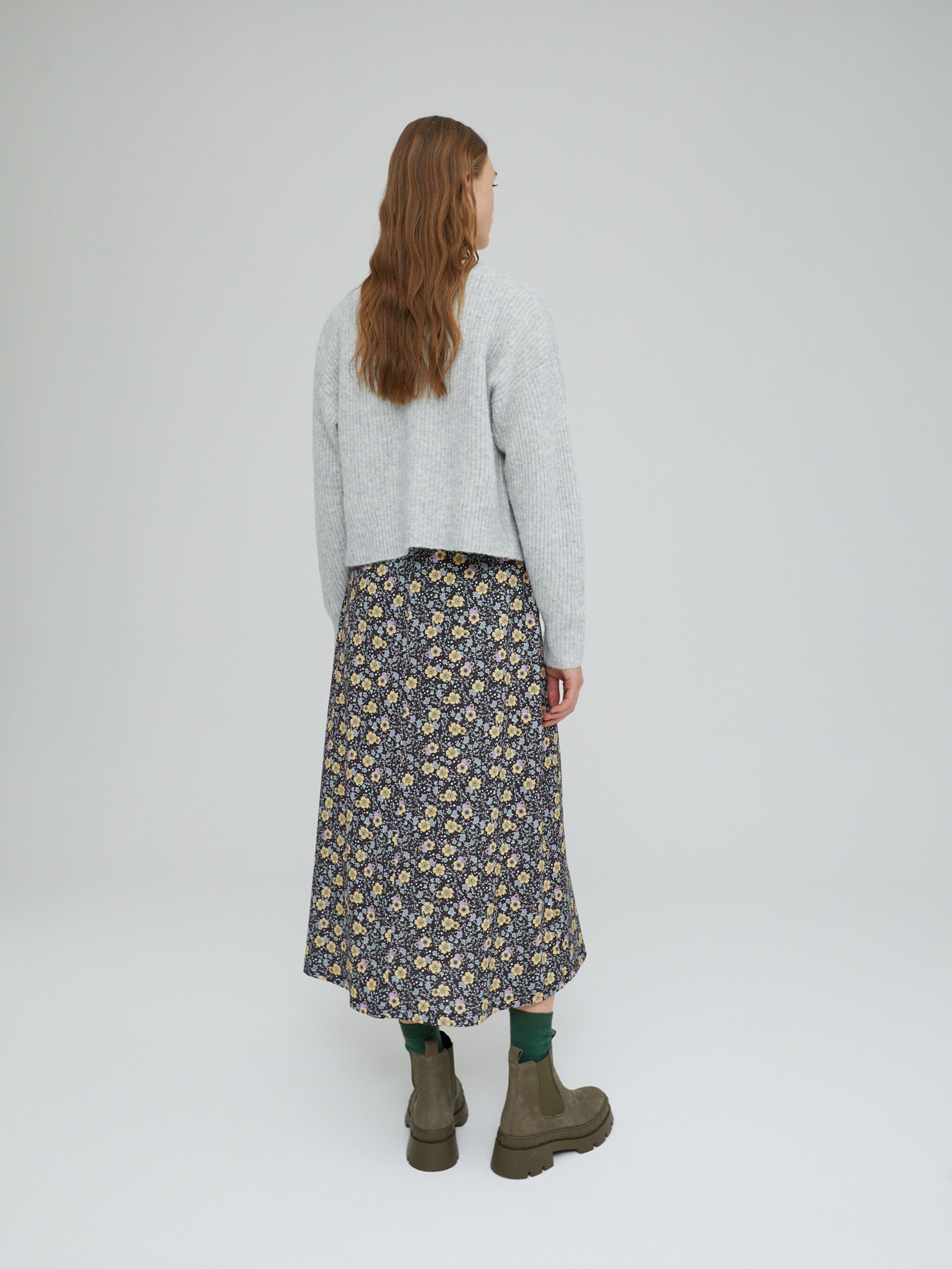 EDITED Produits Cardigan 'Ronja' gris chiné