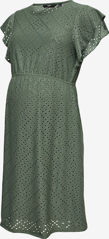 Vero Moda Maternity Mekko 'VMMTASSA' värissä vihreä: etupuoli