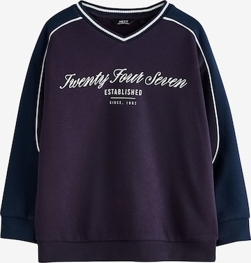 Next Sweatshirt in Blue: front