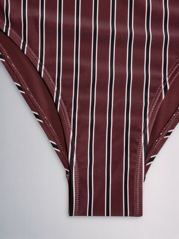 The Set Swimsuit in Brown