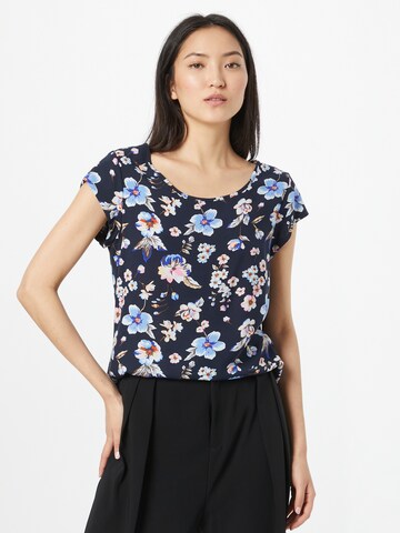 ONLY Blouse 'NOVA' in Blauw: voorkant