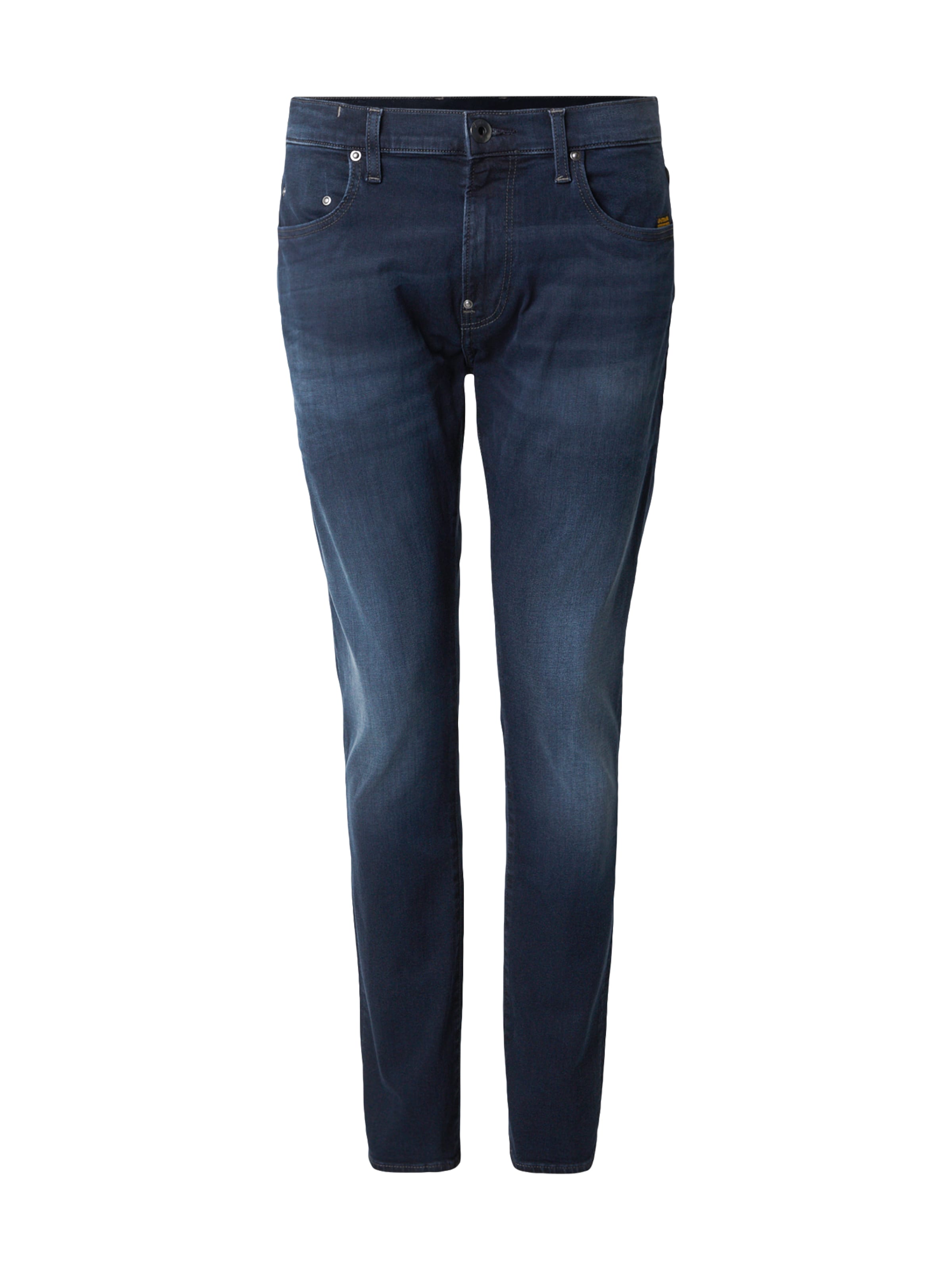 G-STAR Skinny Kavbojke | modra barva: sprednja stran