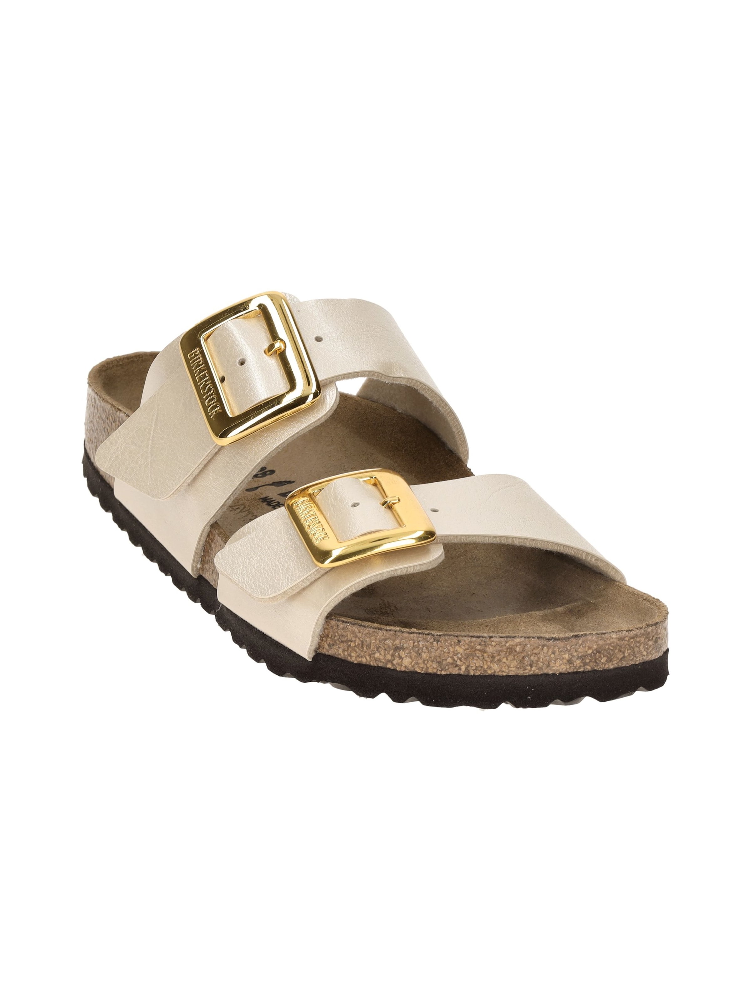 BIRKENSTOCK Pantolette 'Sydney Cushion' in Weiß