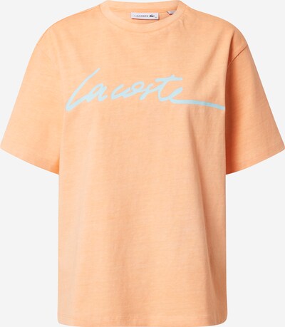 LACOSTE T-Shirt in hellblau / pfirsich, Produktansicht