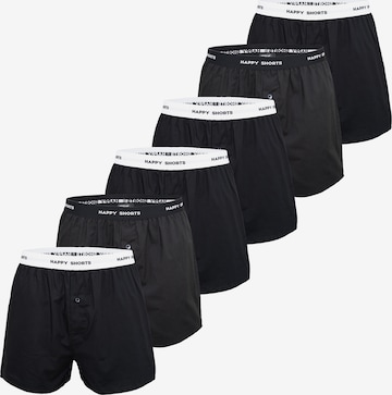 Happy Shorts Boxershorts in Schwarz: predná strana