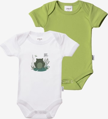 LILIPUT Romper/Bodysuit 'Frosch' in Green: front