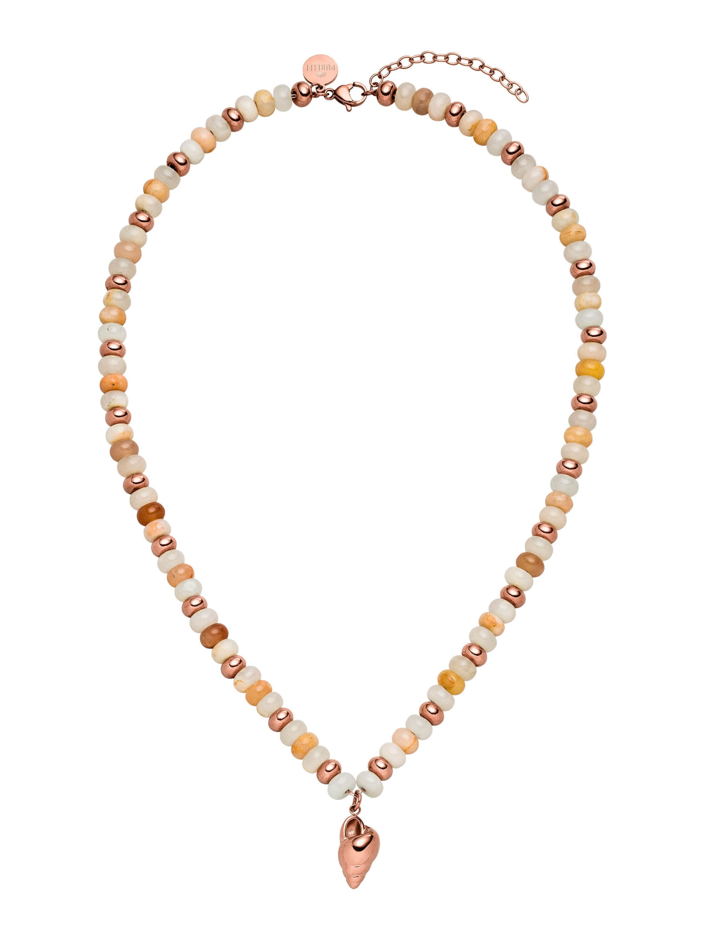 PURELEI Kette 'Seafoam' in Gold: Vorderseite