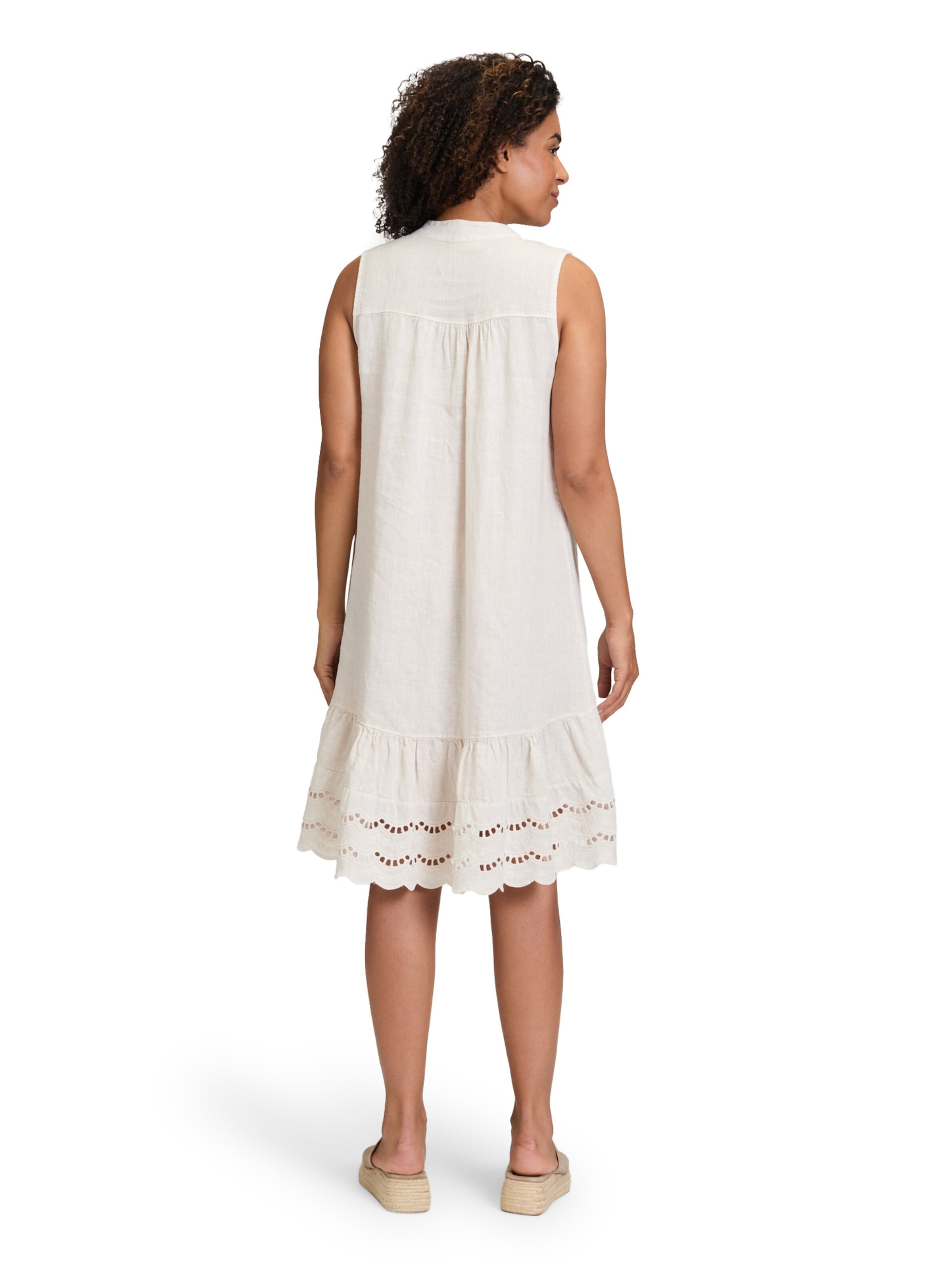 Cartoon Kleid in Beige