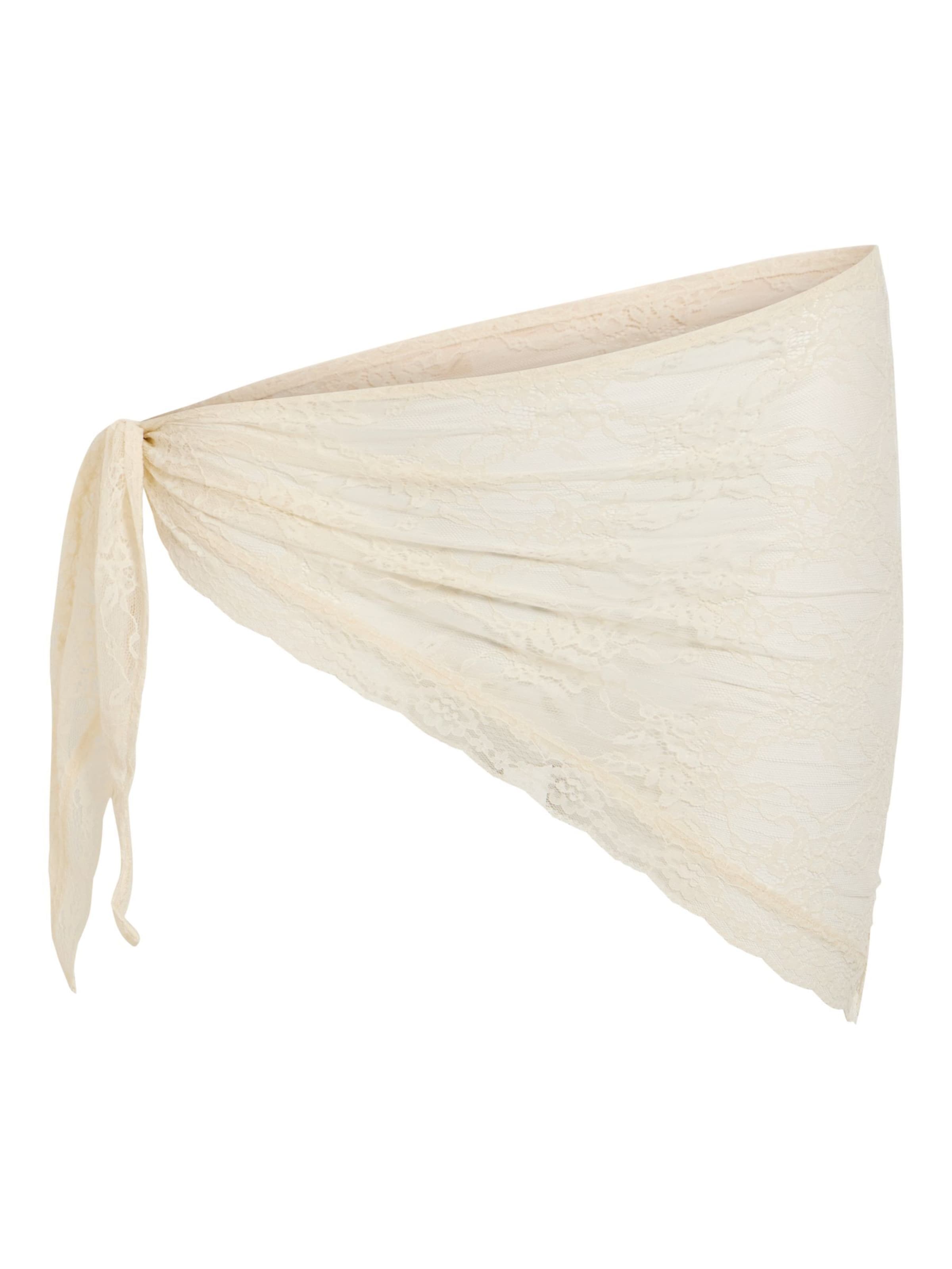 Serviette de plage 'VILajla' VILA en beige : devant