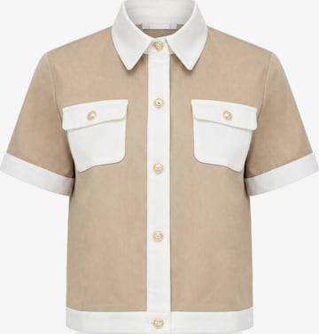 Coulange Blazer 'Tailleur C26' in Beige: Vorderseite