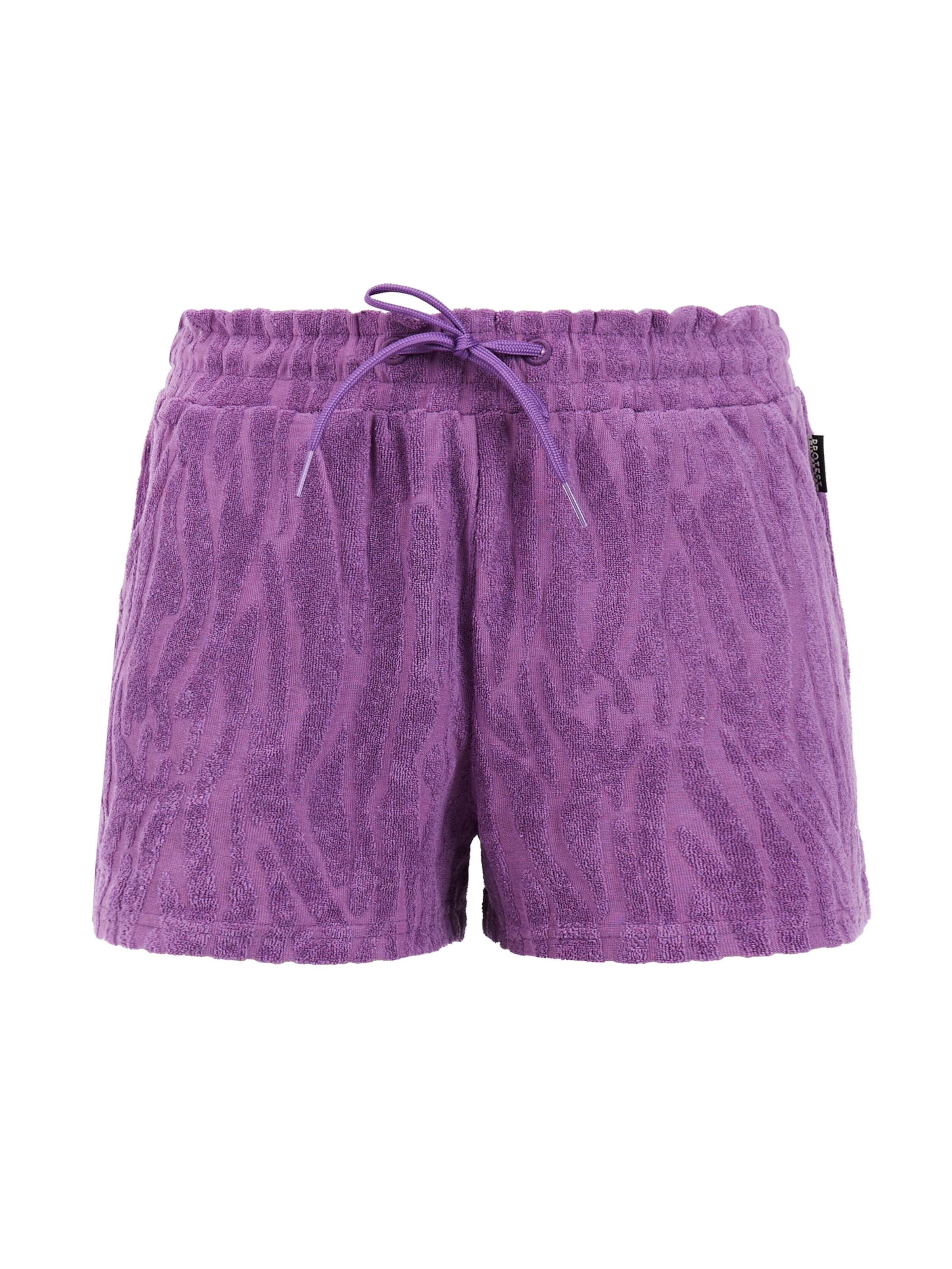PROTEST Pants 'PRTThinka JR' in Purple: front
