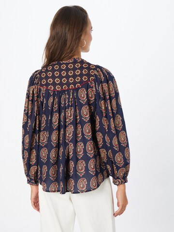 Maison 123 Blouse 'CAMILLE' in Blue