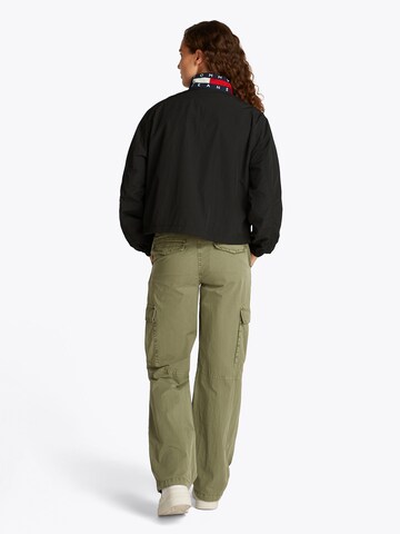 Tommy Jeans Átmeneti dzseki 'Essential' - fekete