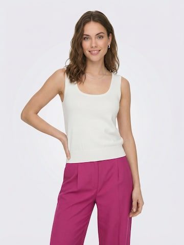 Guido Maria Kretschmer Women Вязаный топ 'Arabella' в Белый: спереди