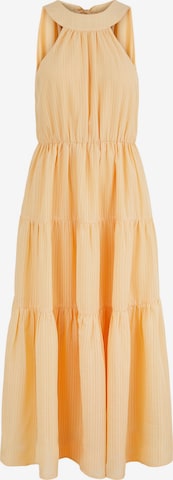PIECES Obleka 'VALENTINE' | oranžna barva: sprednja stran