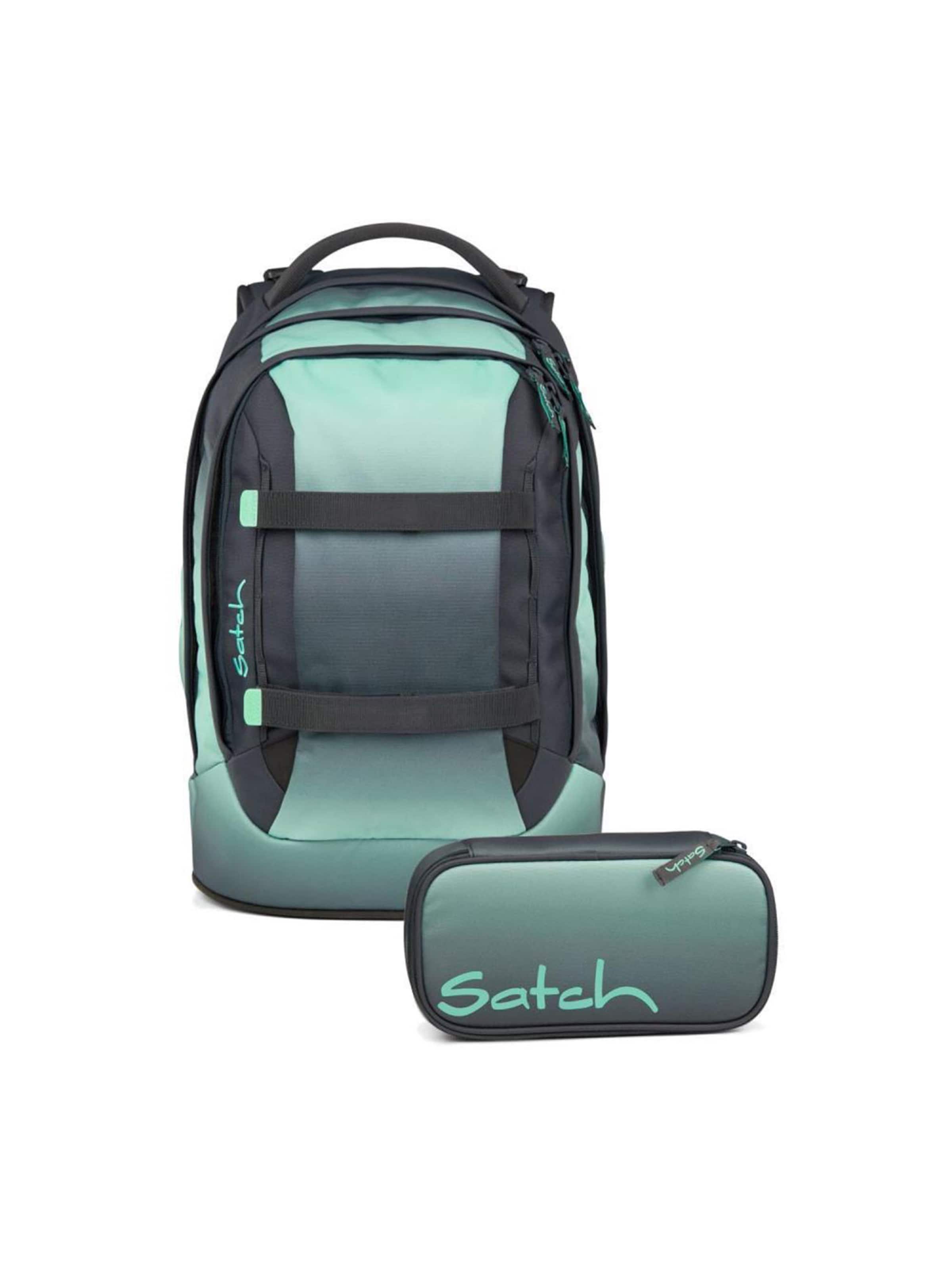 Satch Rucksack‌ in Grün: Vorderseite