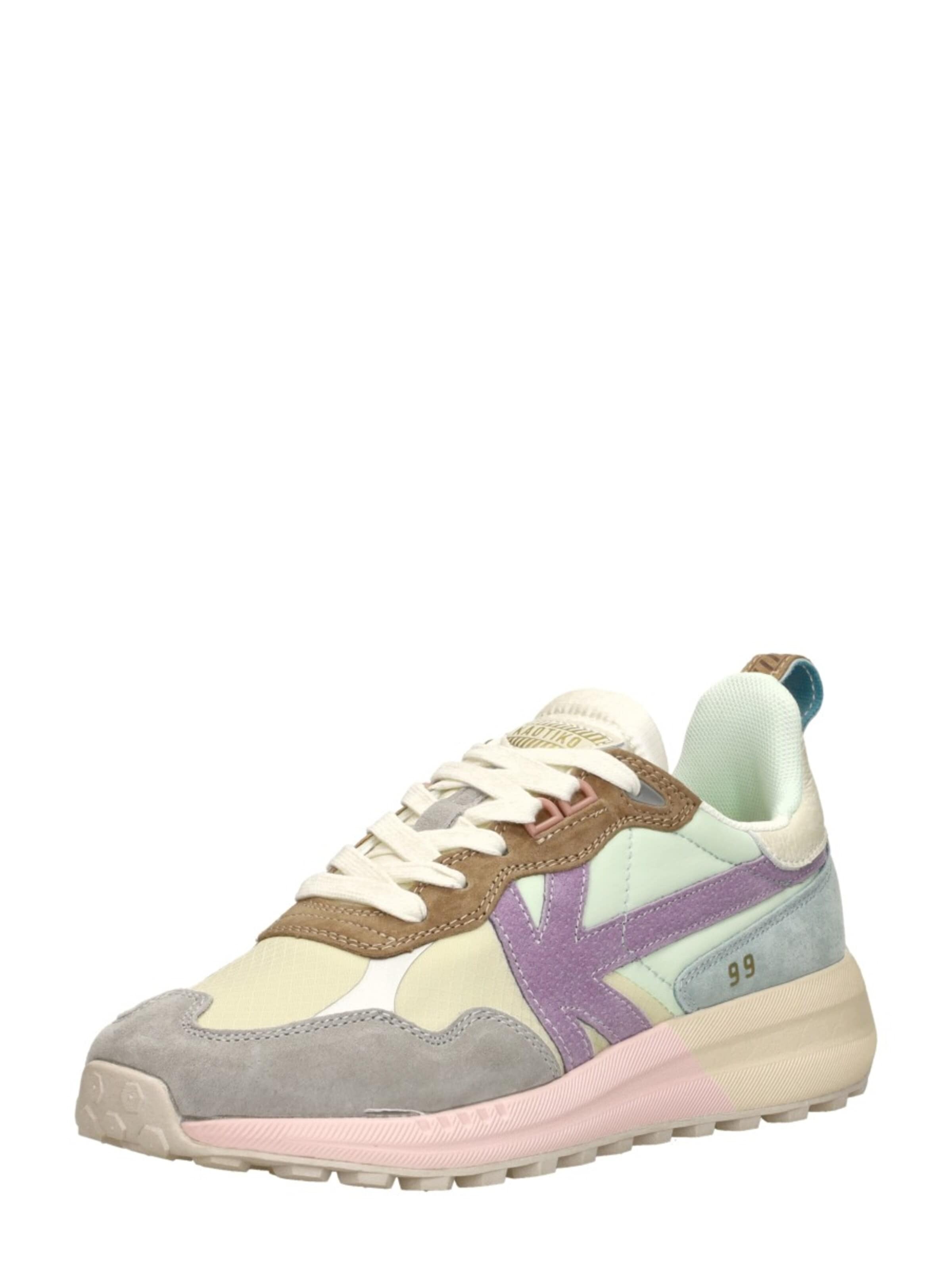 Kaotiko Sneakers laag 'Detroit' in Wit