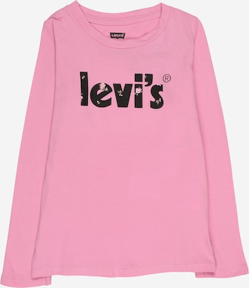LEVI'S Тениска в розово: отпред