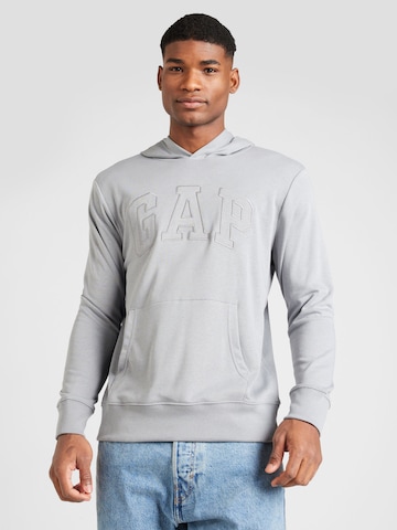 GAP Regular Fit Sweatshirt i grå: forside