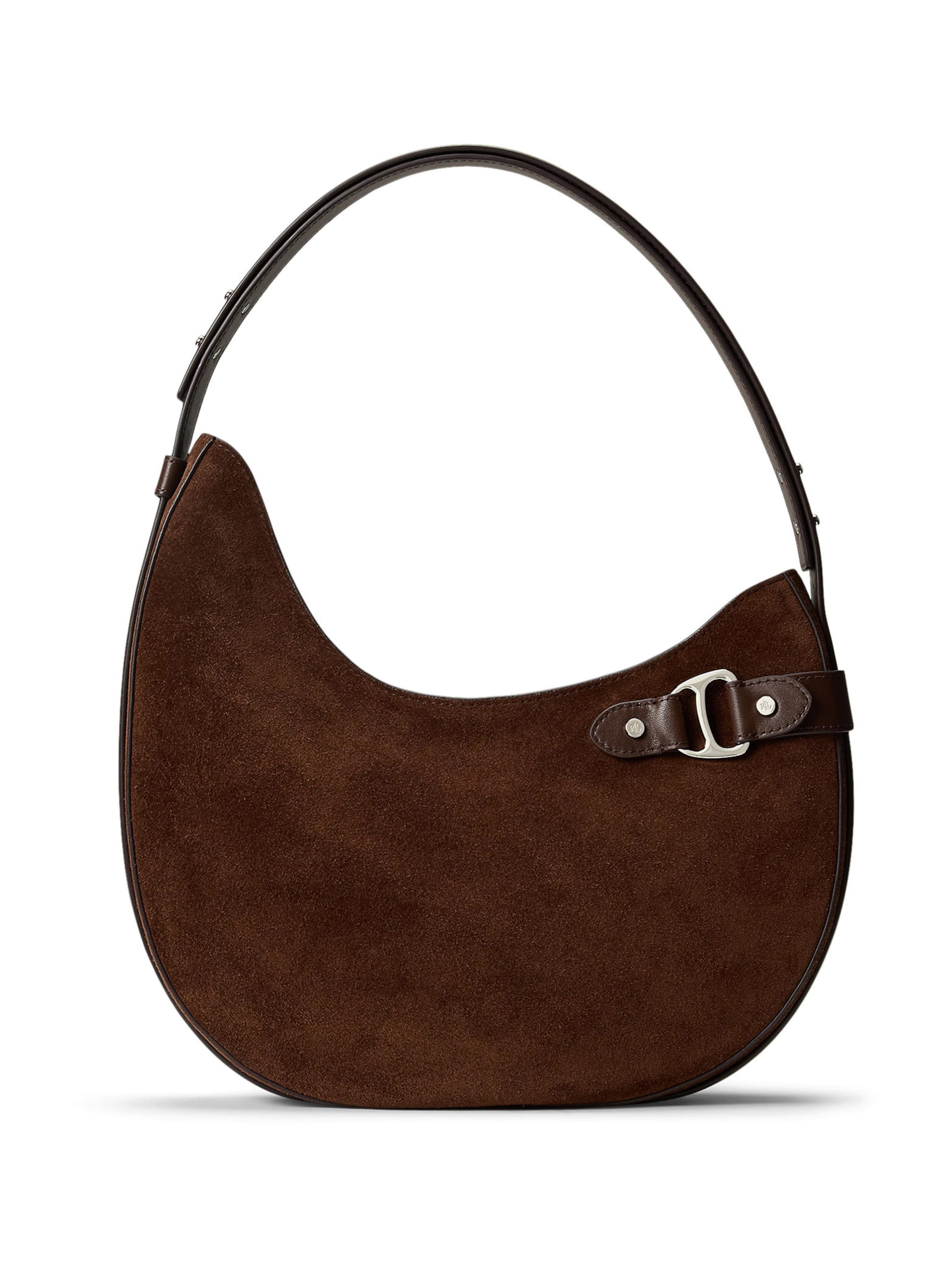 Lauren Ralph Lauren Τσάντα ώμου 'TASHA' σε καφέ: μπροστά