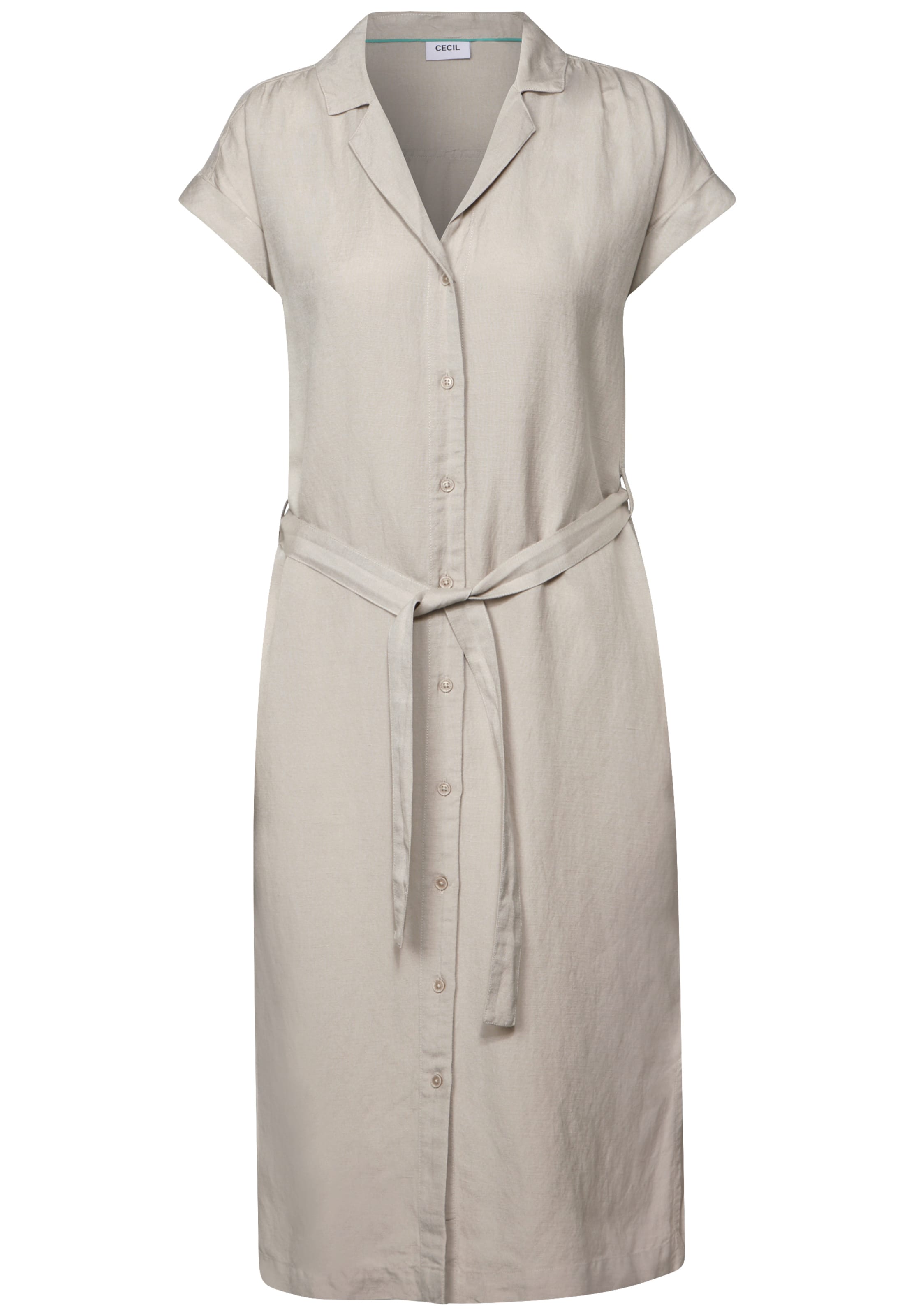 CECIL Kleid in Beige: Vorderseite