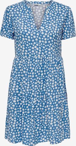 Robe 'ONLZALLY' ONLY en bleu : devant