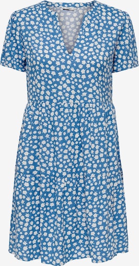 ONLY Kleid 'ZALLY' in himmelblau / weiß, Produktansicht