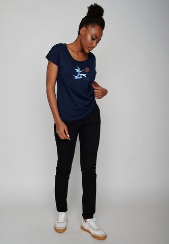 T-shirt 'Animal Goose Family' GREENBOMB en bleu
