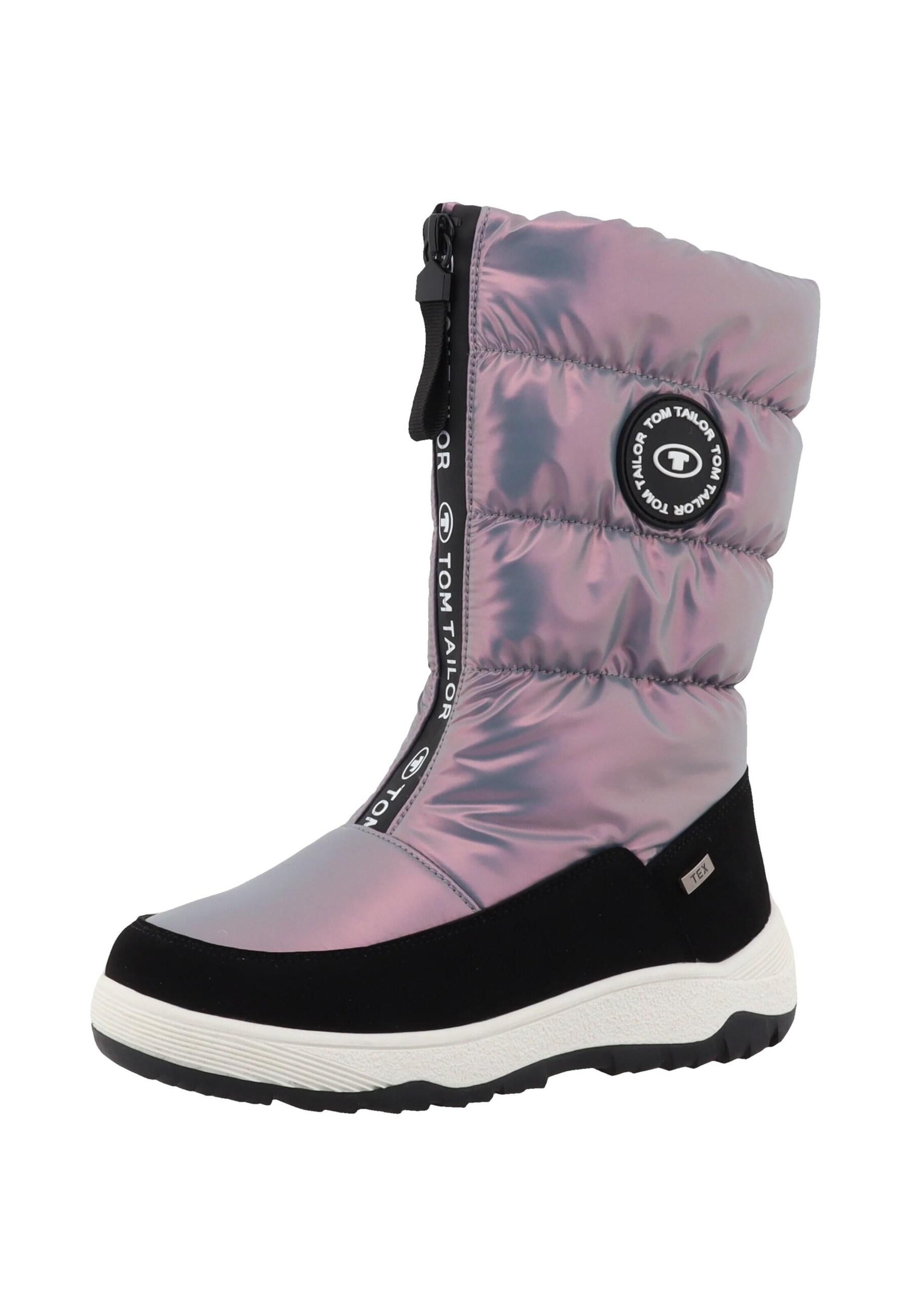 TOM TAILOR Snowboots in Roze: voorkant