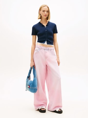 Tommy Jeans Kardigán 'ESSENTIAL' - kék