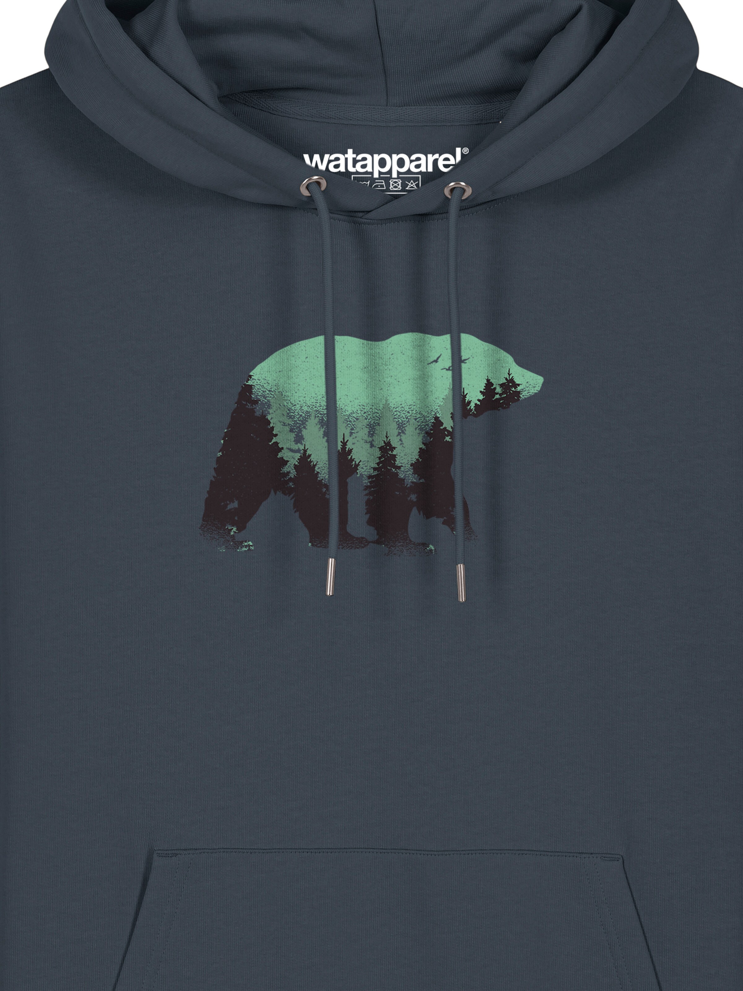 Felpa ' Waldbär ' di Watapparel in grigio