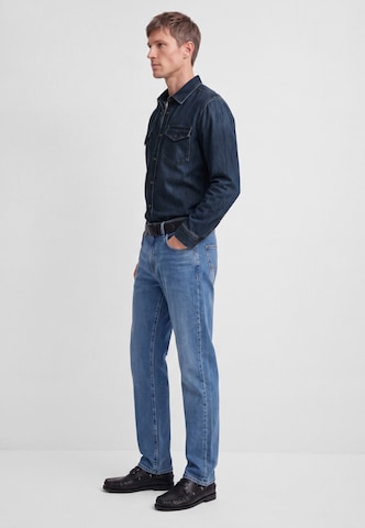 Mavi - Ajuste regular Camisa 'TED' en azul