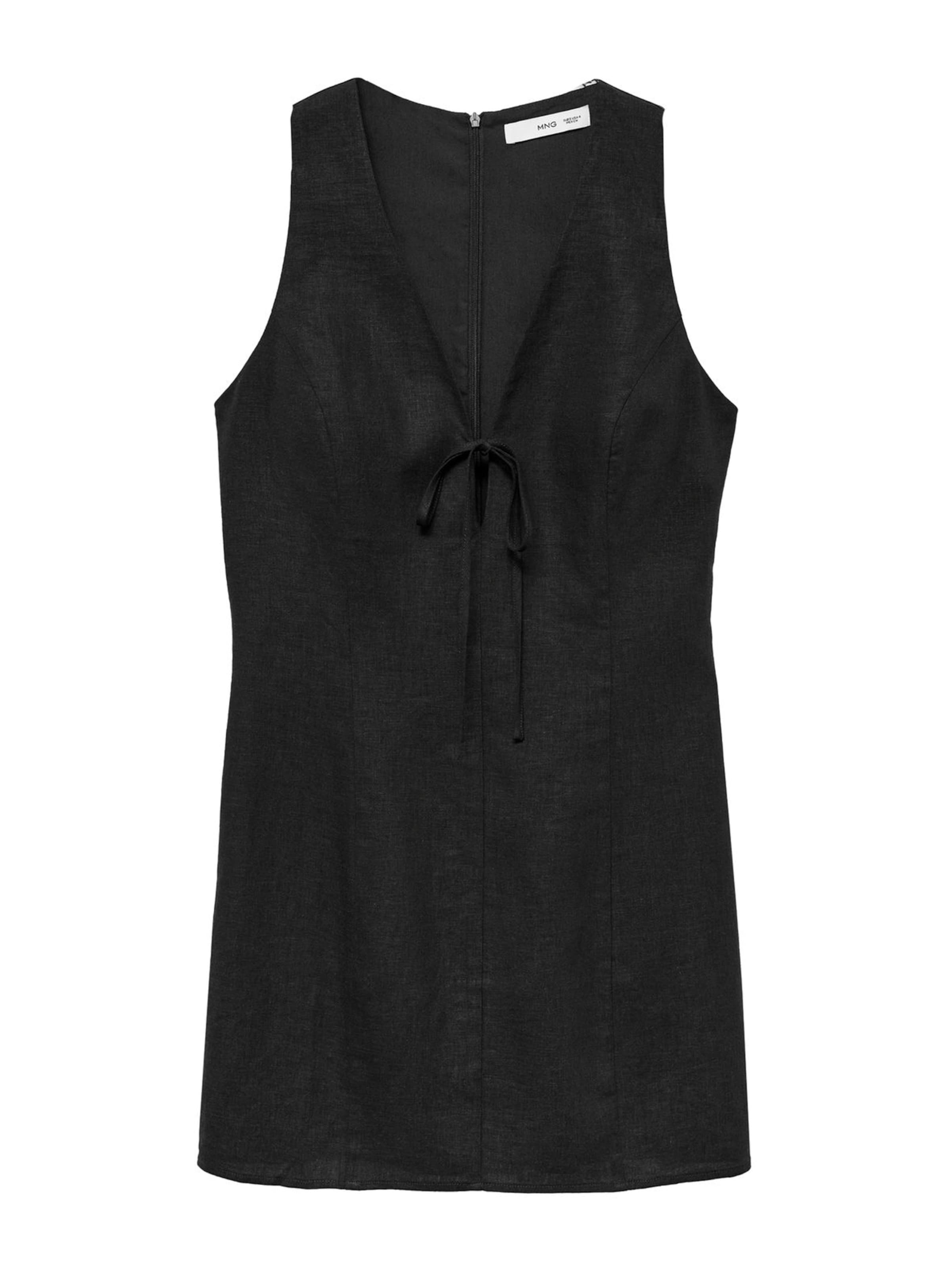 MANGO Kjole i sort: forside