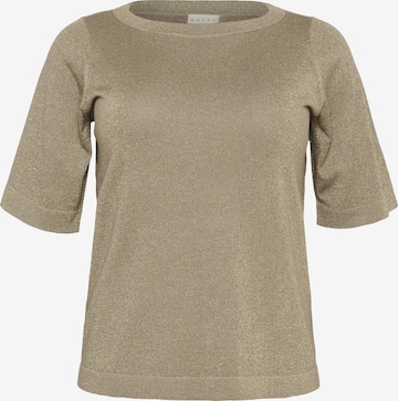 KAFFE CURVE - Jersey 'KCregitta' en marrón: frente