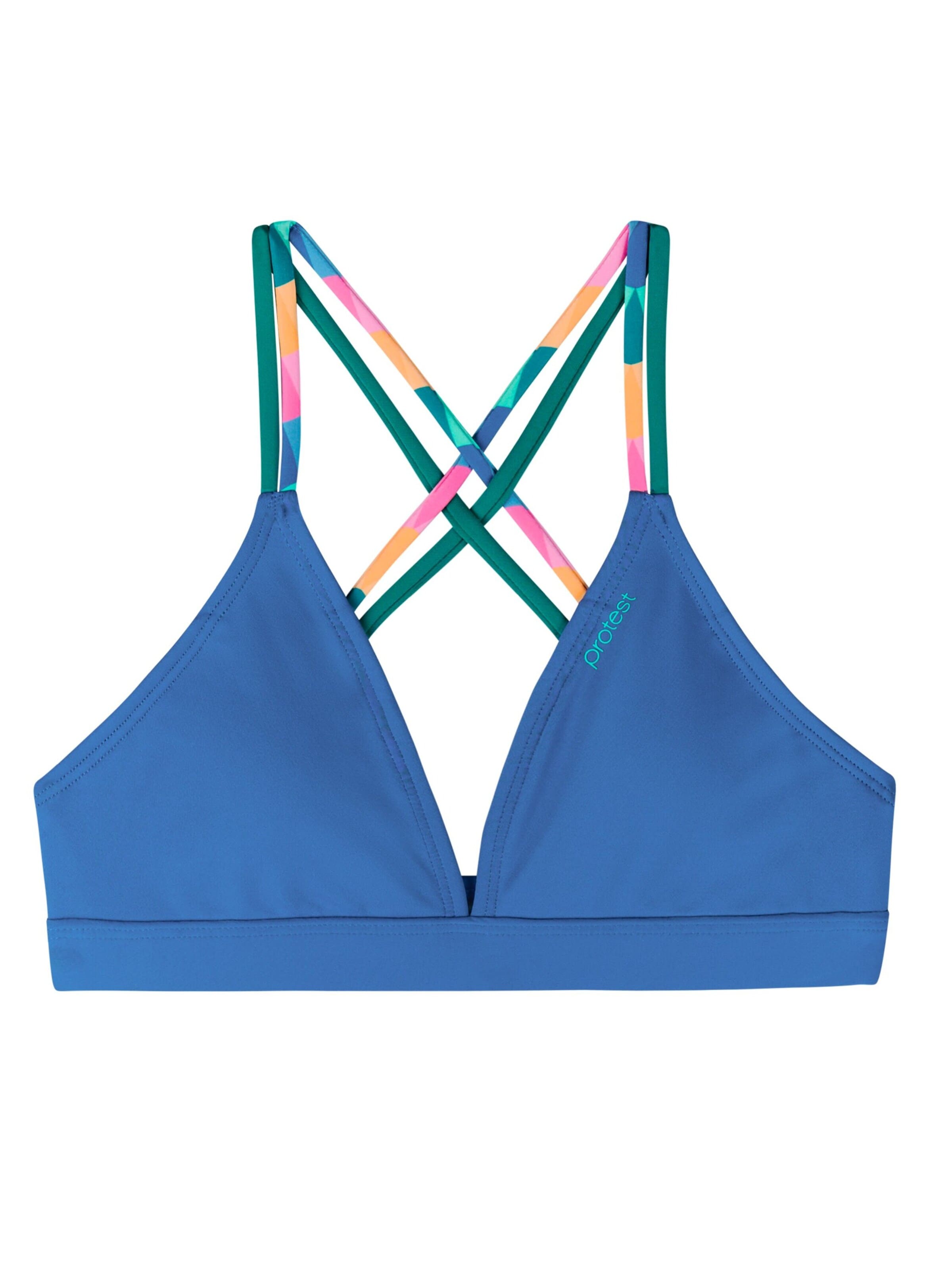 PROTEST Triangel Bikini 'PRTAmia JR' in Blauw