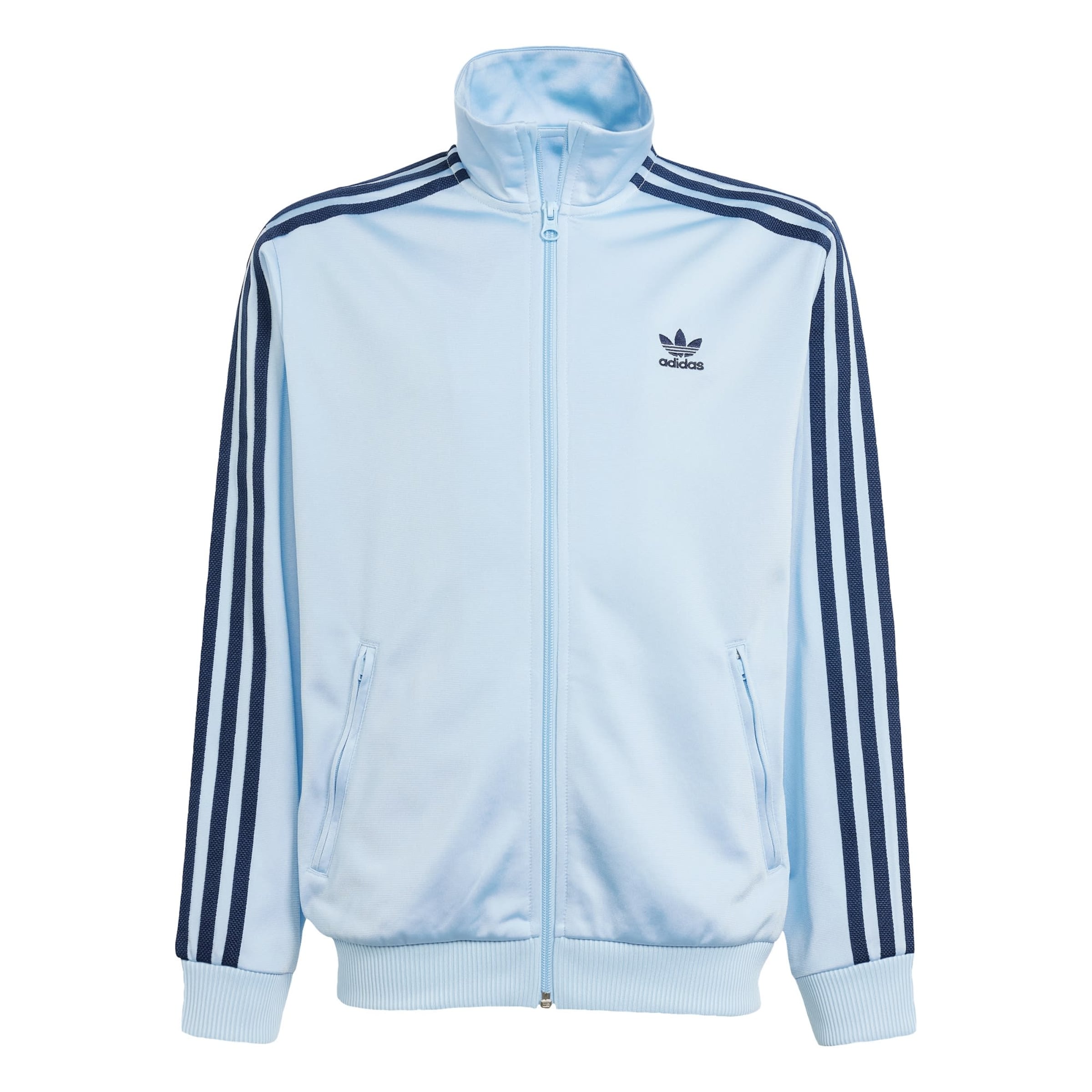 ADIDAS ORIGINALS - Sudadera con cremallera 'Adicolor Firebird' en azul: frente