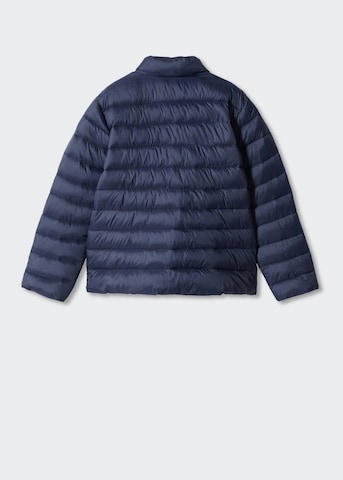 MANGO KIDS Winterjas 'Anorak' in Blauw