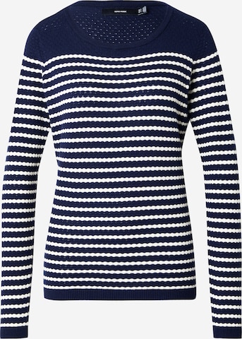 VERO MODA Свитер 'VMCARE' в Синий: спереди