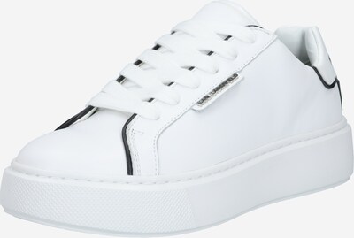 Karl Lagerfeld Baskets basses 'Maxi Kup' en blanc, Vue avec produit
