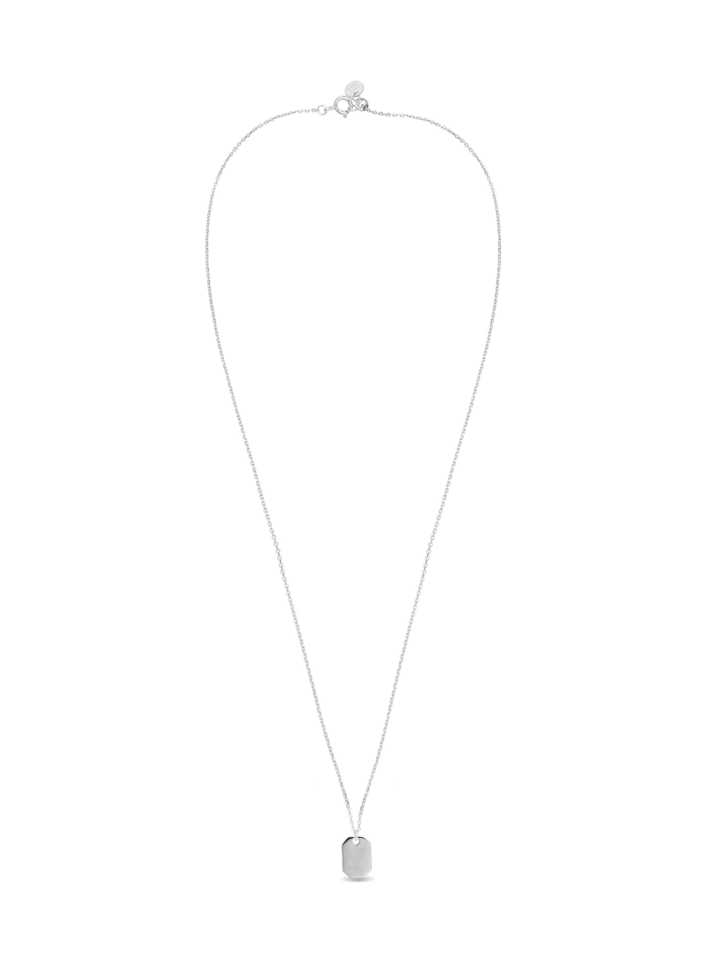 Luxenter - Cadena 'Imlor' en plata: frente