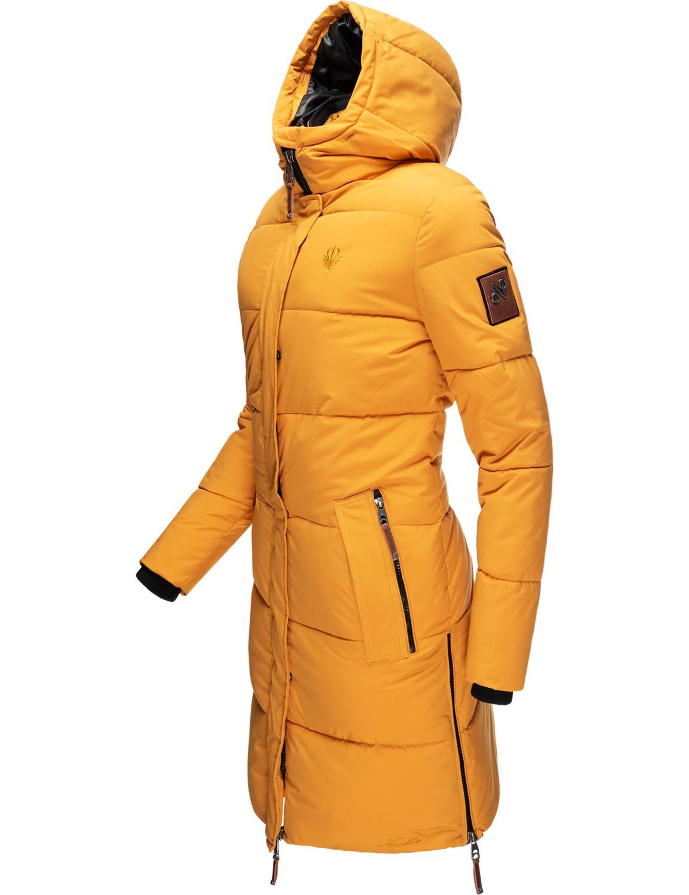 NAVAHOO Winter coat 'Halina' in Yellow