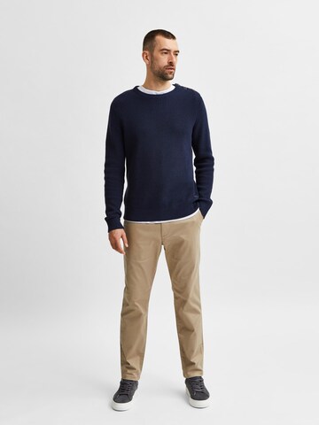 Regular Pantalon chino 'Buckley' SELECTED HOMME en beige