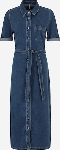 Only Tall Blousejurk 'MIRIAM' in Blauw: voorkant