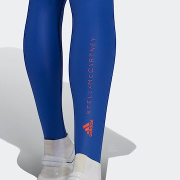 ADIDAS BY STELLA MCCARTNEY Skinny Sporthose in Blau