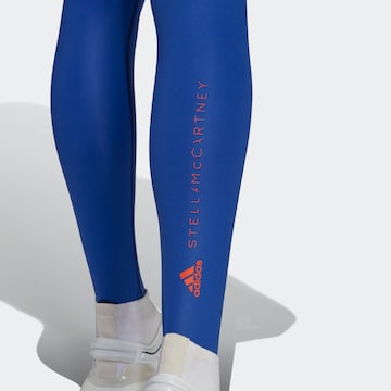 ADIDAS BY STELLA MCCARTNEY Skinny Workout Pants in Blue