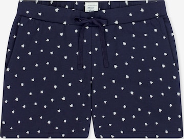SCHIESSER Pyjamahose 'Mix & Relax' in Blau: Vorderseite