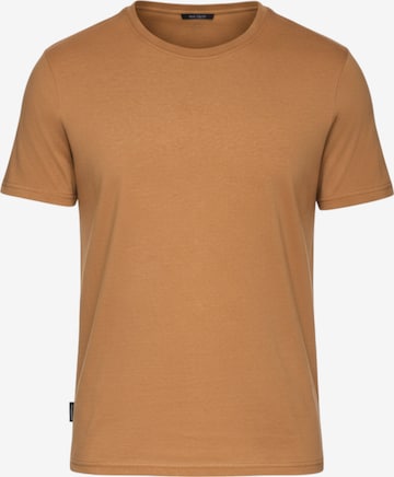Ombre Shirt in Brown: front